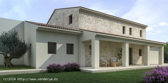 VILLA DE OBRA NUEVA EN MORAIRA CON VISTAS AL MAR - ALICANTE