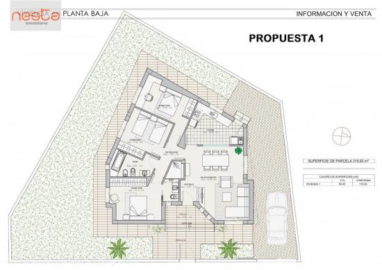 Casa de Campo NUEVA en Lorca zona Purias, 110.55 m2 - MURCIA