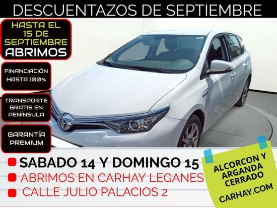  Toyota Auris 1.8 140H Hybrid Active (Business Plus) - Alcorcon 