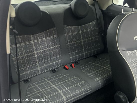 Fiat 500 Lounge 1.2i 70 c.v  (TECHO SOLAR) - Córdoba