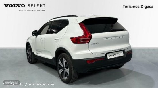 Volvo XC40 XC40 RECHARGE  T5 HIBRIDO ENCHUFABLE PLUS DARK  GASOLINA de 2023 con 13.486 Km por 47.500