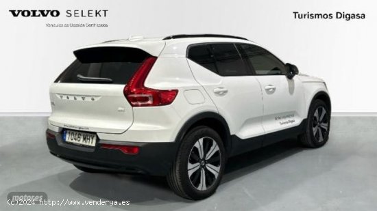 Volvo XC40 XC40 RECHARGE  T5 HIBRIDO ENCHUFABLE PLUS DARK  GASOLINA de 2023 con 13.486 Km por 47.500