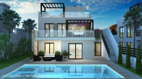 VENTA - VILLA - OBRA NUEVA - PRIMERA LINEA GOLF -ROJALES - 3 D + 3B - 467M2- DESDE 590.300€ - ALIC