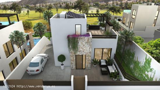 VENTA - VILLA - OBRA NUEVA - PRIMERA LINEA GOLF -ROJALES - 3 D + 3B - 467M2- DESDE 590.300€ - ALIC