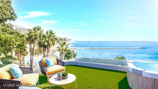  Impresionante triplex a estrenar en primera linea de playa en el Limonar - MALAGA 