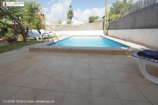 CHALET CON PISCINA  UBICADO EN PALMANYOLA, EN PLANTA BAJA - BALEARES