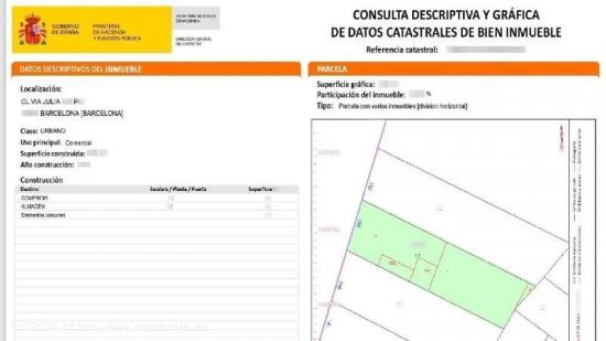 OPORTUNIDAD SOLAR EN VENTA EN BARCELONA - BARCELONA