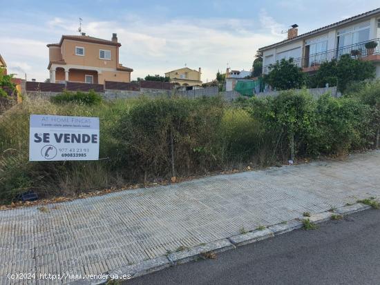 FABULOSO TERRENO EN NOU VENDRELL - TARRAGONA