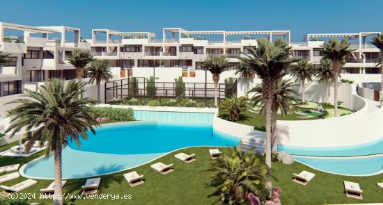  RESIDENCIAL DE OBRA NUEVA CONSTRUCCIÓN DE APARTAMENTOS BUNGALOW EN LOS BALCONES - ALICANTE 