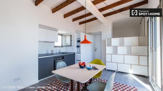 Moderno apartamento estudio en alquiler en La Barceloneta. - BARCELONA