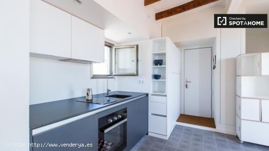 Moderno apartamento estudio en alquiler en La Barceloneta. - BARCELONA