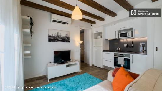 Apartamento de 1 dormitorio en alquiler en la playa de la Barceloneta - BARCELONA