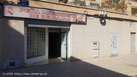 LOCAL EN BENIAJAN, EXCELENTE OPORTUNIDAD - MURCIA