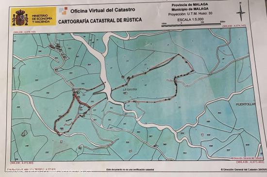 Se vende terreno rústico de más de 40.000m2 a las afueras de Málaga muy cerca de la autopista AP4