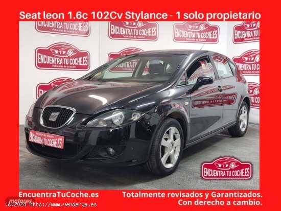 Seat Leon 1.6 102cv Stylance de 2005 con 108.621 Km por 5.800 EUR. en Tarragona