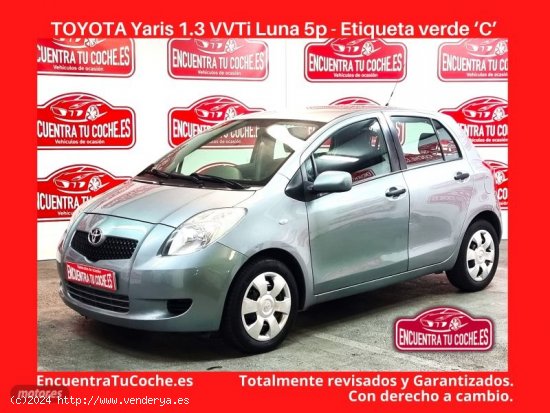  Toyota Yaris 1.3 VVTi Luna de 2007 con 132.328 Km por 5.790 EUR. en Tarragona 