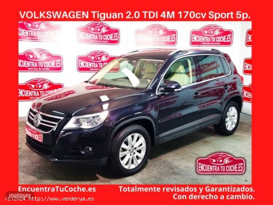  Volkswagen Tiguan 4 Motion de 2009 con 135.178 Km por 12.990 EUR. en Tarragona 