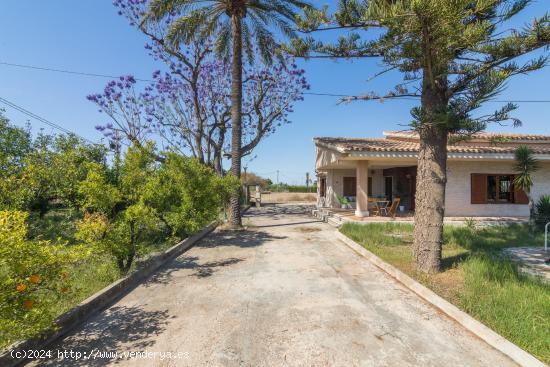 ESPECTACULAR CHALET EN LA CARRETERA DE SANTA POLA - ALICANTE