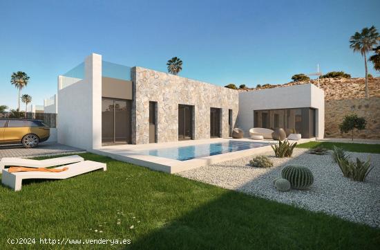 VENTA-OBRA NUEVA-VILLAS-ALGORFA- 3D-2B-DESDE 119 M2- DESDE 485.000€ - ALICANTE