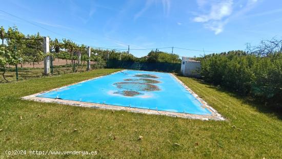 CASA CON TERRENO EN VILLARALBO, PISCINA Y GARAJE - ZAMORA