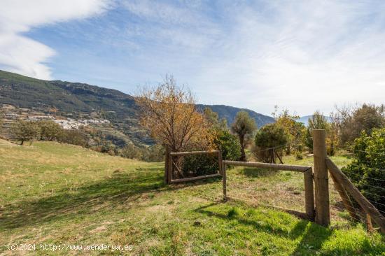 Cortijo en el valle del Poqueira con impresionantes vistas - GRANADA