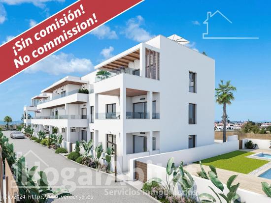 ¡CERCA DEL MAR! A ESTRENAR  EN RESIDENCIAL CON PISCINA, GARAJE Y TRASTERO - MURCIA