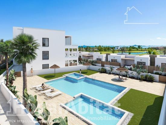 ¡CERCA DEL MAR! A ESTRENAR  EN RESIDENCIAL CON PISCINA, GARAJE Y TRASTERO - MURCIA