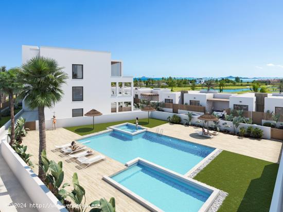 Residencial Serena Views está ubicado en Los Alcázares , un entorno privilegiado de la Costa Cáli