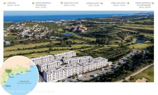 Complejo residencial  ubicado junto a Valle Romano Golf Club. 135 viviendas, Estepona, Costa del Sol