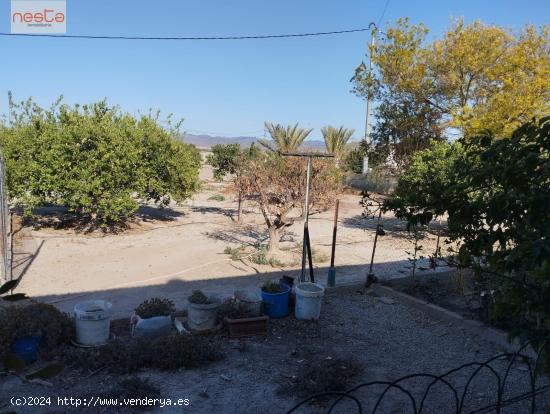 CASA DE CAMPO CON ALMACÉN EN LORCA - MURCIA