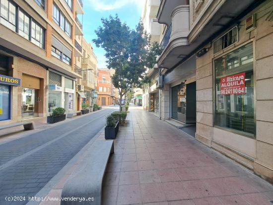 ESTUPENDO LOCAL COMERCIAL EN PLENO CENTRO DE ALZIRA - VALENCIA