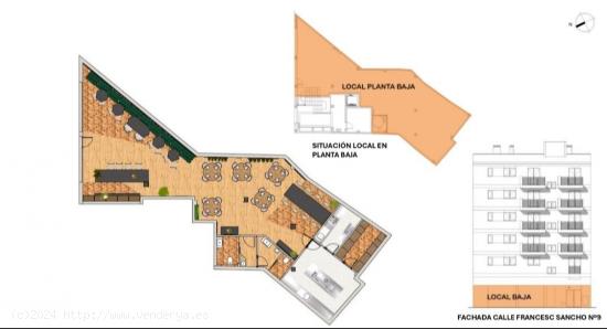  Local comercial en venta cerca de Plaza España - Parque Estaciones - BALEARES 