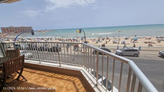 TORREVIEJA PRIMERA LINEA PLAYA LOS LOCOS, VISTAS FRONTALES 3 HABS 2 BAÑOS + GARAJE...315.000 EUROS!