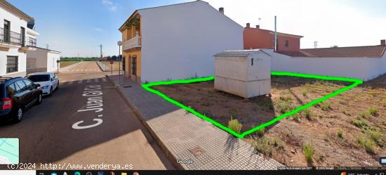  SOLAR URBANO EN VALDELACALZADA - BADAJOZ 