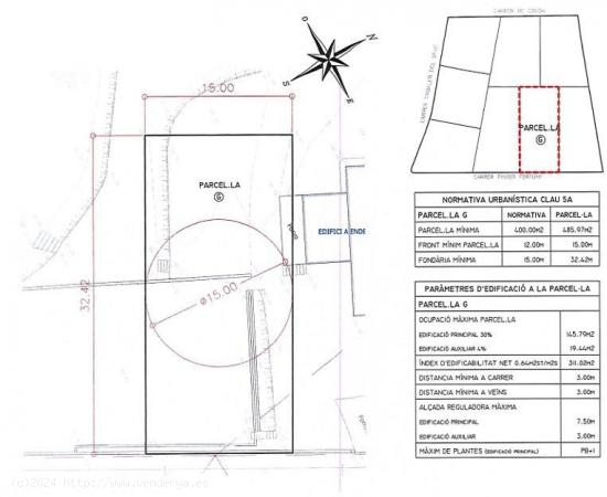 VENTA TERRENO URBANO EN MONTMELÓ 486M2!! - BARCELONA