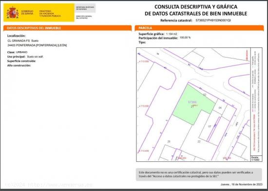 Suelo Urbano Terciario en Avenida CEMBA Ponferrada (León) - LEON