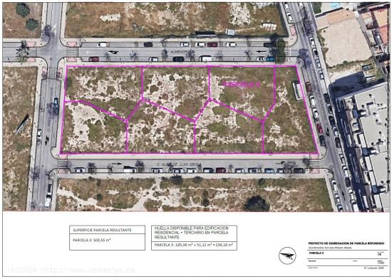  Parcela Urbana! Se imagina vivir en  una  chalet nuevo independiente  en el  centro de San Juan!! -  