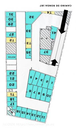 ¿Buscas rentabilidad? Lote de 39 plazas de aparcamiento. - GRANADA