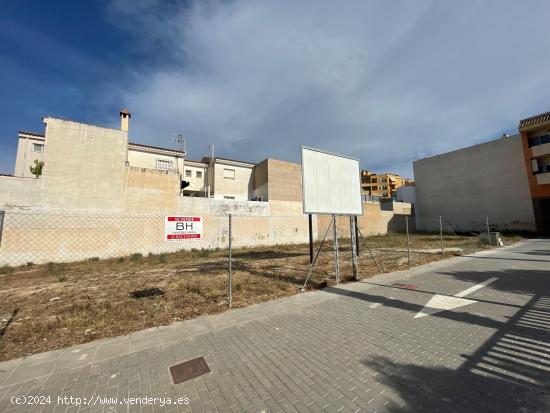 PRECIO NEGOCIABLE!!! TERRENO URBANO EN ASPE-PLAZA ANDALUCIA- - ALICANTE