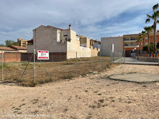 PRECIO NEGOCIABLE!!! TERRENO URBANO EN ASPE-PLAZA ANDALUCIA- - ALICANTE