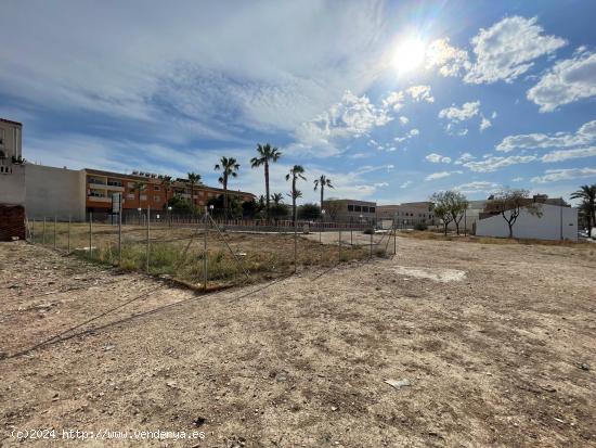 PRECIO NEGOCIABLE!!! TERRENO URBANO EN ASPE-PLAZA ANDALUCIA- - ALICANTE