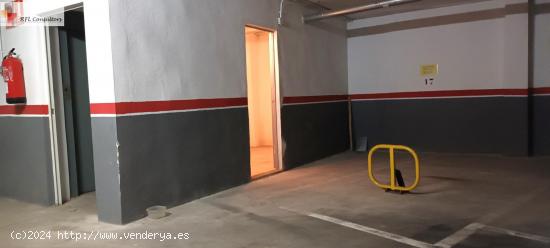 GRAN PLAZA DE PARKING MAS TRASTERO - CASTELLON