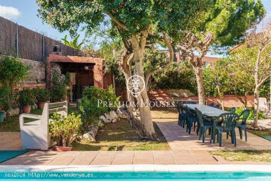 Casa independiente con jardín y piscina en L'Aragai - BARCELONA