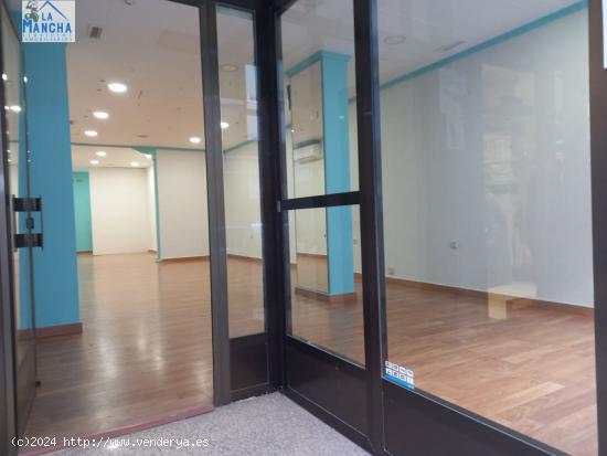 INMOBILIARIA LA MANCHA ALQUILA LOCAL COMERCIAL ZONA CENTRO/VILLACERRADA - ALBACETE