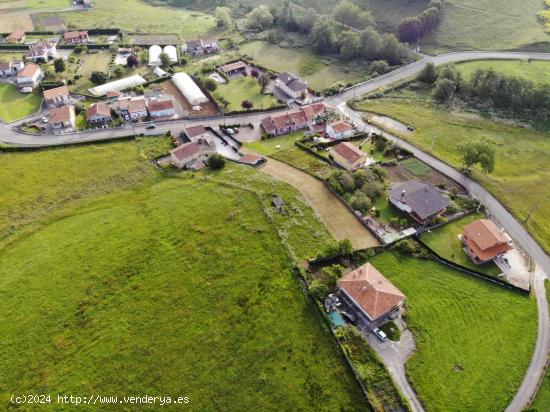  FINCA EDIFICABLE  DE 1100 M2 EN ANTROMERO, GOZÓN, A 500 M DE LA PLAYA - ASTURIAS 