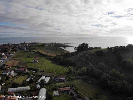 FINCA EDIFICABLE  DE 1100 M2 EN ANTROMERO, GOZÓN, A 500 M DE LA PLAYA - ASTURIAS