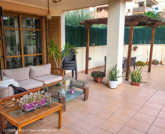 Apartamento en planta baja con gran terraza y vistas despejadas en Sierra Cortina, Finestrat - ALICA