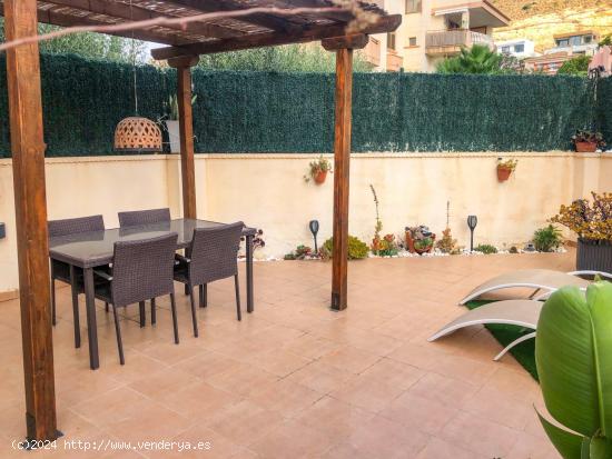 Apartamento en planta baja con gran terraza y vistas despejadas en Sierra Cortina, Finestrat - ALICA