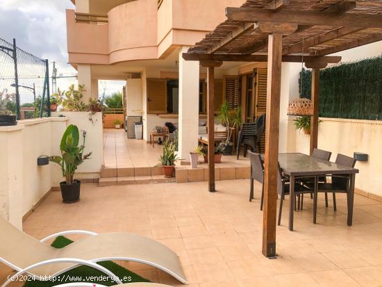 Apartamento en planta baja con gran terraza y vistas despejadas en Sierra Cortina, Finestrat - ALICA