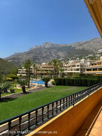 Exclusivo apartamento de lujo en planta baja con vistas al mar y la montaña en Altea Hills - ALICAN